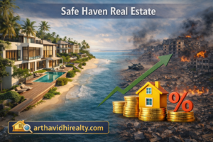 Beachfront luxury amidst urban chaos