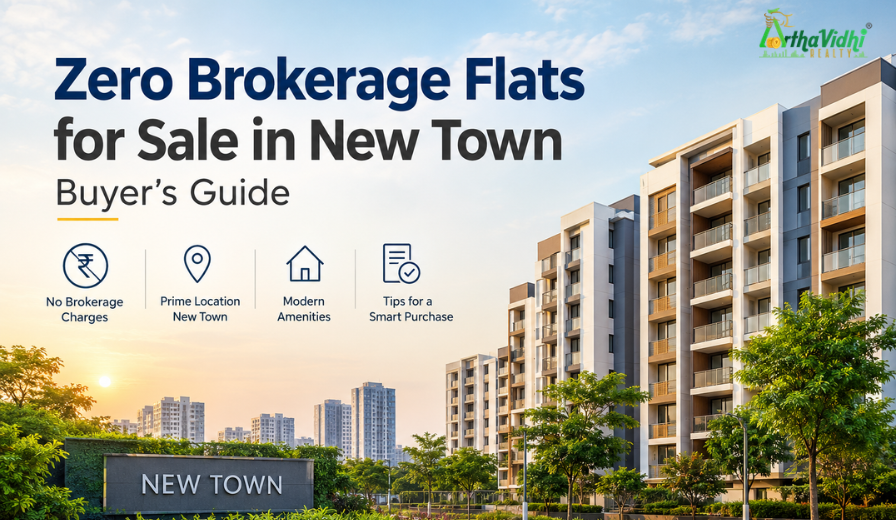 Zero Brokerage Flats for Sale in New Town: Buyer’s Guide